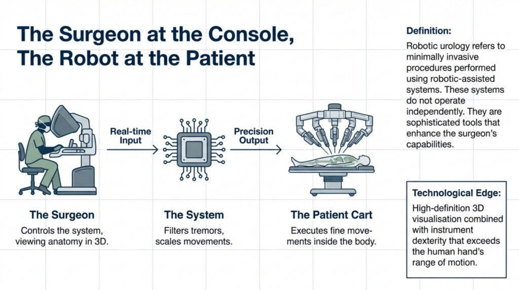 Robotic surgery has transformed the field of modern urology by making complex procedures safer, more precise, and significantly less invasive. In recent years, robotic urology has become a preferred option for treating kidney tumors, prostate enlargement, prostate cancer, and other advanced urinary tract disorders. In Bihar, where urological diseases are often diagnosed late due to limited awareness and access, advanced robotic care is becoming increasingly important. Specialists like Dr. Zaheen Khan, Urologist and Robotic Surgeon, are bringing world-class robotic urology techniques to patients in Purnia and surrounding districts. Robotic urology offers multiple benefits over traditional open surgery, especially for kidney and prostate diseases.