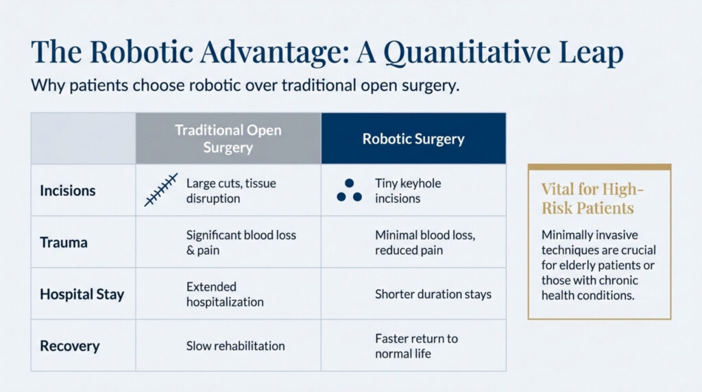 Robotic surgery has transformed the field of modern urology by making complex procedures safer, more precise, and significantly less invasive. In recent years, robotic urology has become a preferred option for treating kidney tumors, prostate enlargement, prostate cancer, and other advanced urinary tract disorders. In Bihar, where urological diseases are often diagnosed late due to limited awareness and access, advanced robotic care is becoming increasingly important. Specialists like Dr. Zaheen Khan, Urologist and Robotic Surgeon, are bringing world-class robotic urology techniques to patients in Purnia and surrounding districts. Robotic urology offers multiple benefits over traditional open surgery, especially for kidney and prostate diseases.