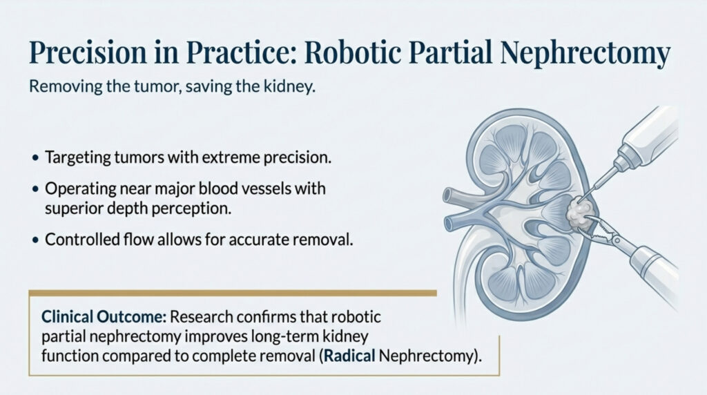 Robotic surgery has transformed the field of modern urology by making complex procedures safer, more precise, and significantly less invasive. In recent years, robotic urology has become a preferred option for treating kidney tumors, prostate enlargement, prostate cancer, and other advanced urinary tract disorders. In Bihar, where urological diseases are often diagnosed late due to limited awareness and access, advanced robotic care is becoming increasingly important. Specialists like Dr. Zaheen Khan, Urologist and Robotic Surgeon, are bringing world-class robotic urology techniques to patients in Purnia and surrounding districts. Robotic urology offers multiple benefits over traditional open surgery, especially for kidney and prostate diseases.
