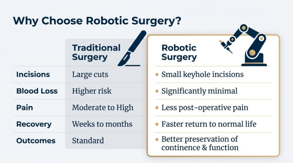 As a Urologist & Robotic Surgeon, Dr. Zaheen Khan performs robot assisted prostate surgery to achieve optimal cancer control while preserving urinary continence and sexual function whenever possible.
