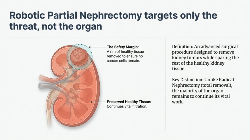 Dr. Zaheen Khan, Urologist and Robotic Surgeon provides evaluation and robotic kidney surgery services for patients who are suitable candidates for kidney-saving procedures. Early diagnosis and timely treatment can protect kidney function and improve long-term quality of life.