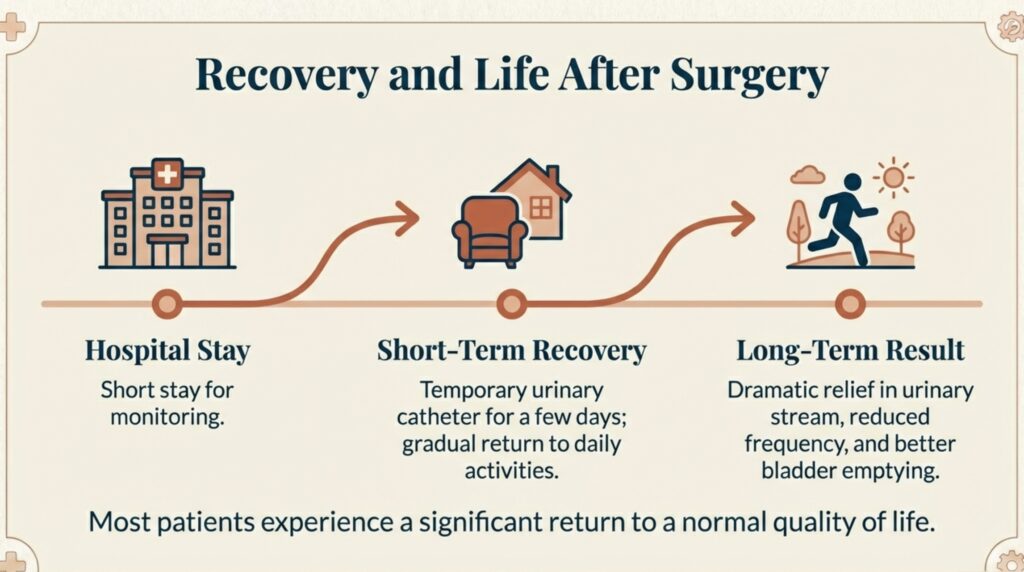 Robotic simple prostatectomy is an advanced surgical treatment for severe enlarged prostate (BPH). Dr Zaheen Khan, experienced Urologist and Robotic surgeon in Purnea, Bihar.
