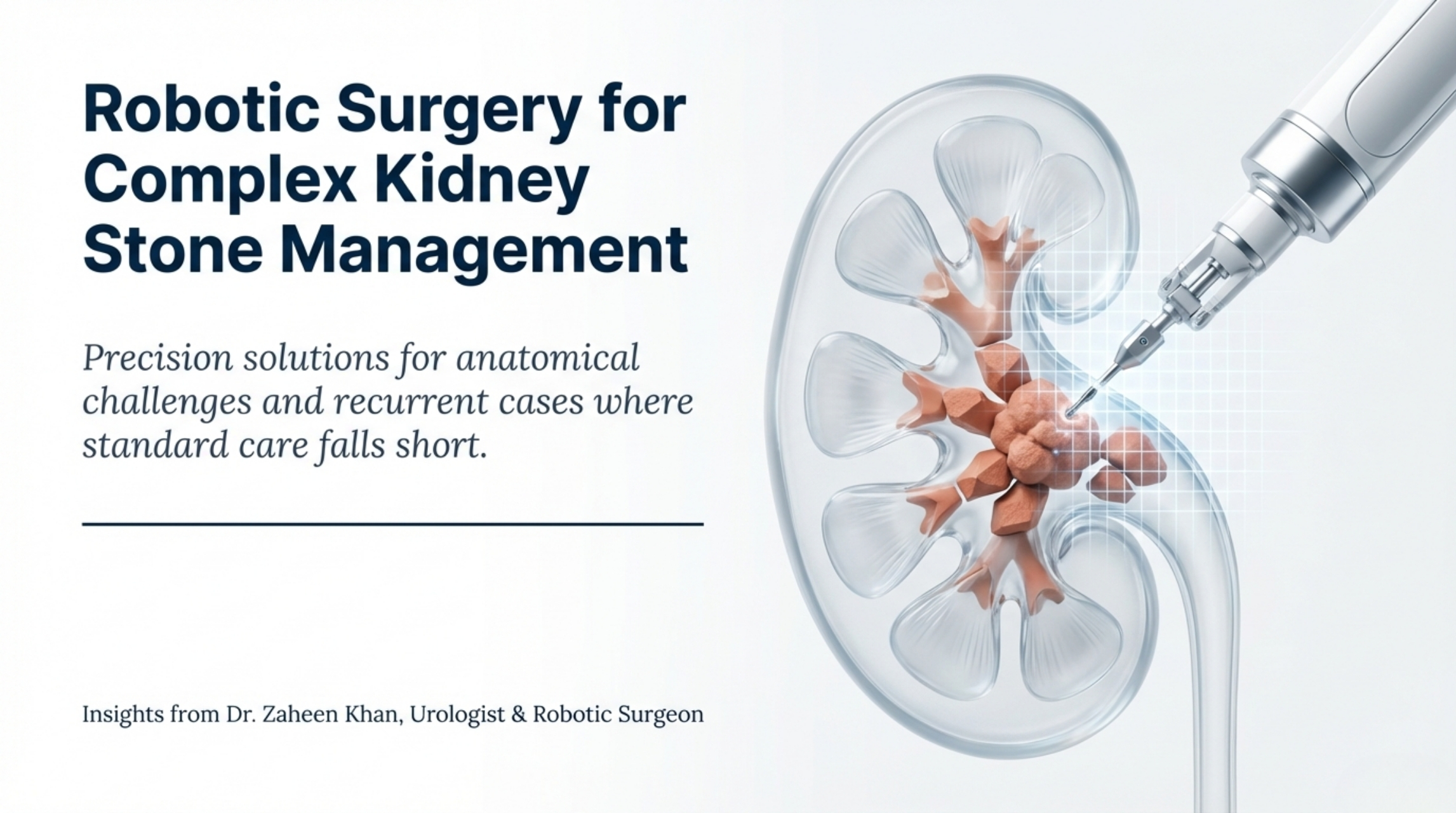 When Kidney Stones Require Advanced Robotic Surgery