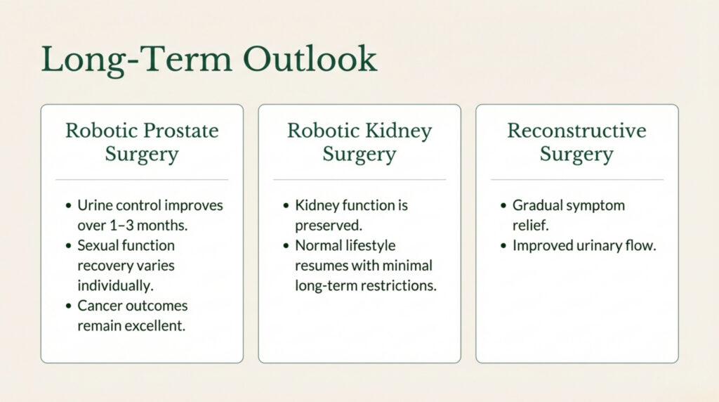 Robotic Surgery Recovery Roadmap Dr. Zaheen Khan Urologist and Robotic Surgeon